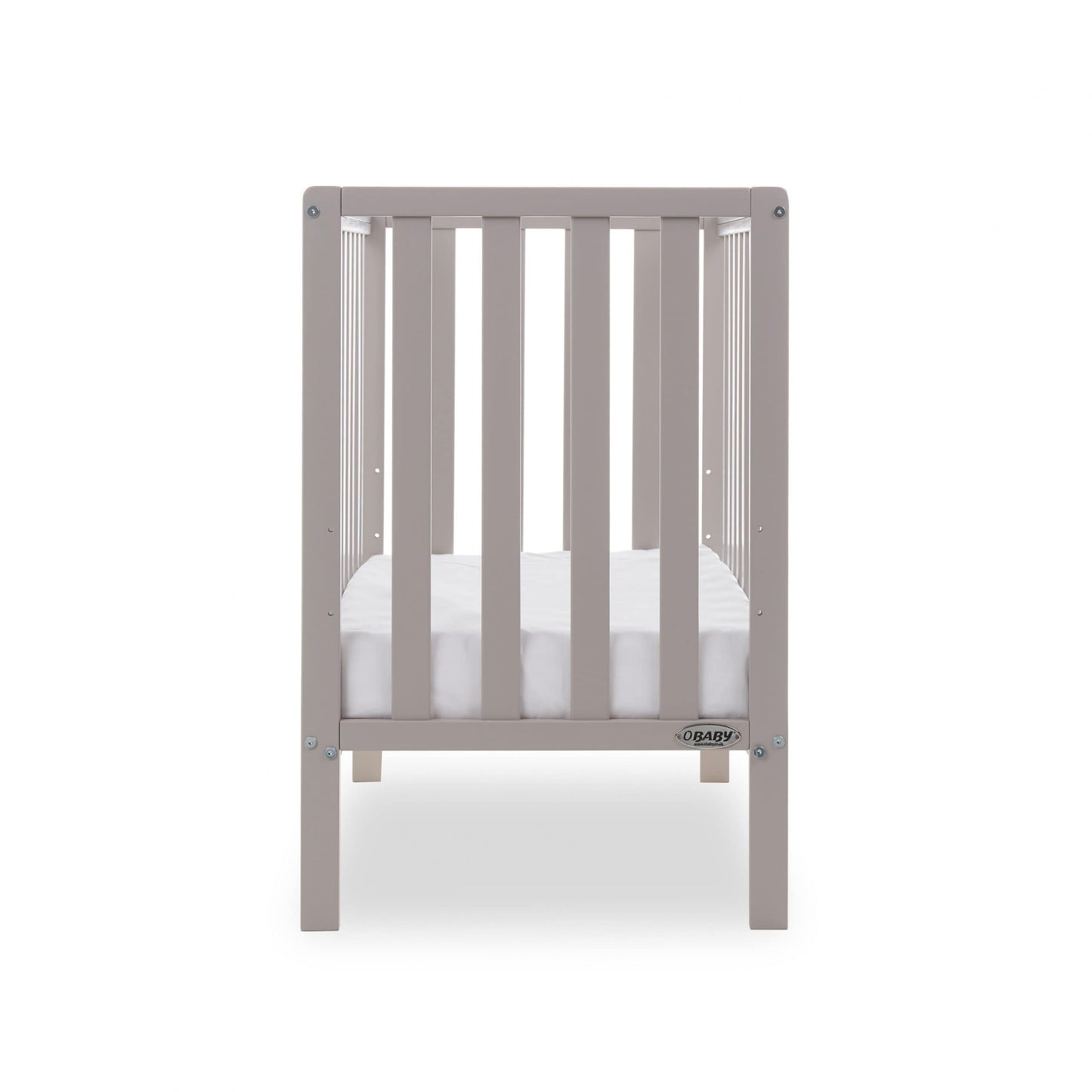 Obaby Bantam Space Saver Cot Warm Grey