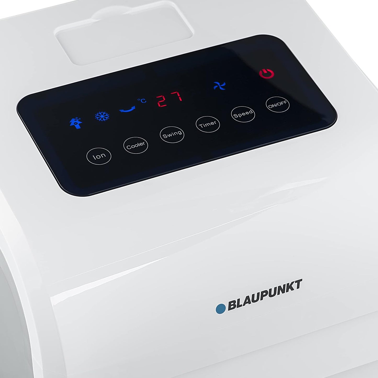 Blaupunkt Turmventilator mit Fernbedienung, 80 W, Timer, tragbar, für Räume bis 35 m², freistehend, Weiß**