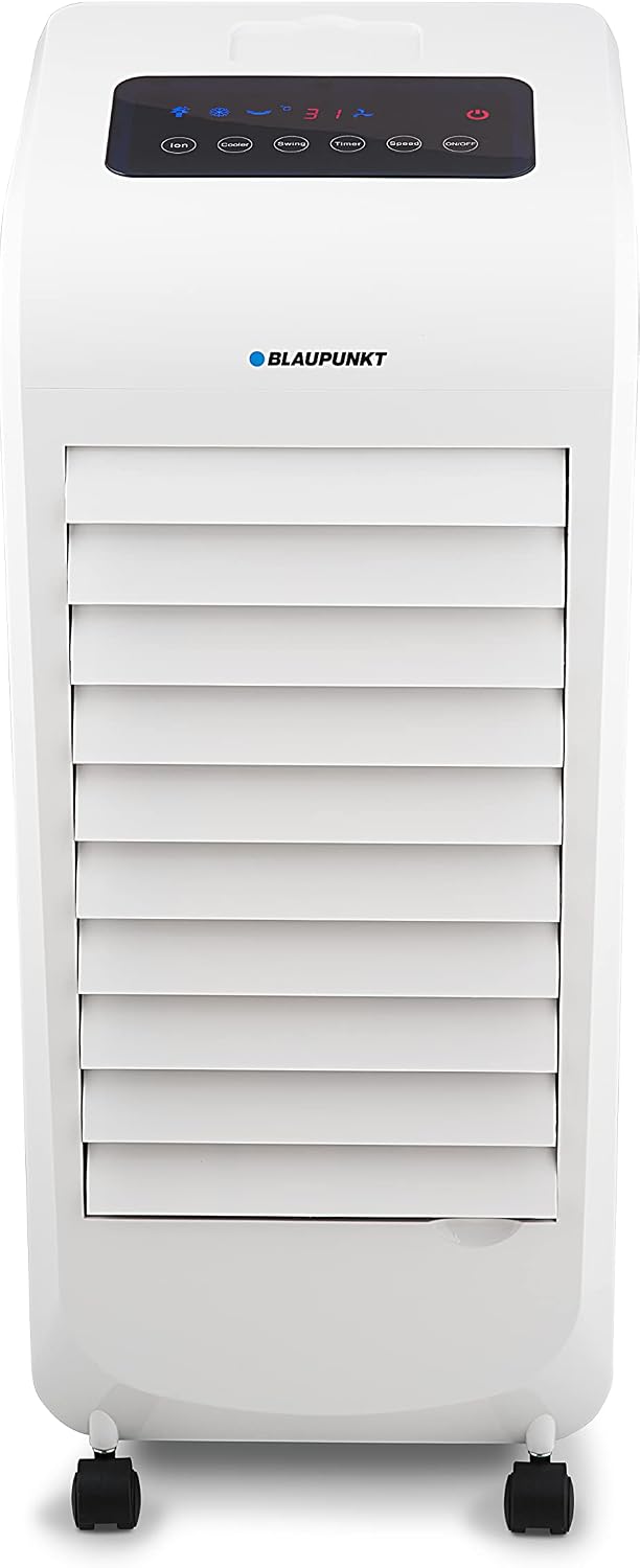 Blaupunkt Turmventilator mit Fernbedienung, 80 W, Timer, tragbar, für Räume bis 35 m², freistehend, Weiß**