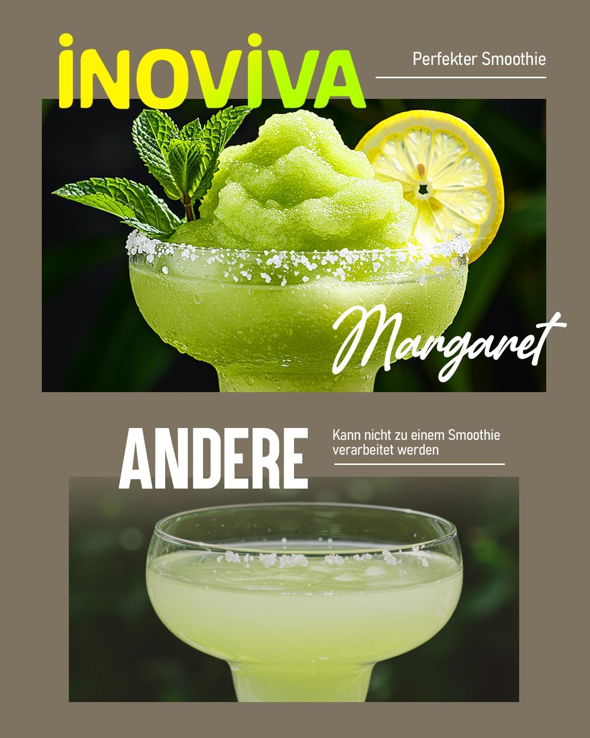 INOVIVA S2.2 Eismaschine 2,6 L – Automatisch, Programmierbar, Touchpad-Steuerung, Grau