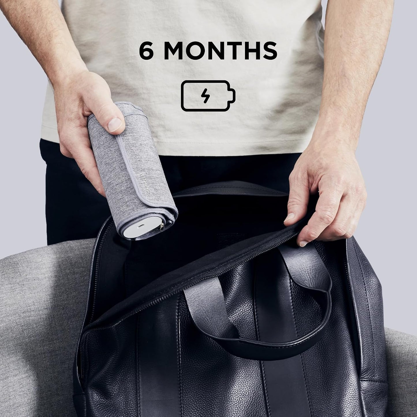 Withings BPM Connect WPM05 Blutdruckmessgerät, WLAN & Bluetooth, Health Mate App, LED