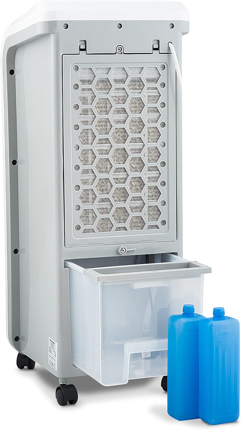 Blaupunkt Turmventilator mit Fernbedienung, 80 W, Timer, tragbar, für Räume bis 35 m², freistehend, Weiß**