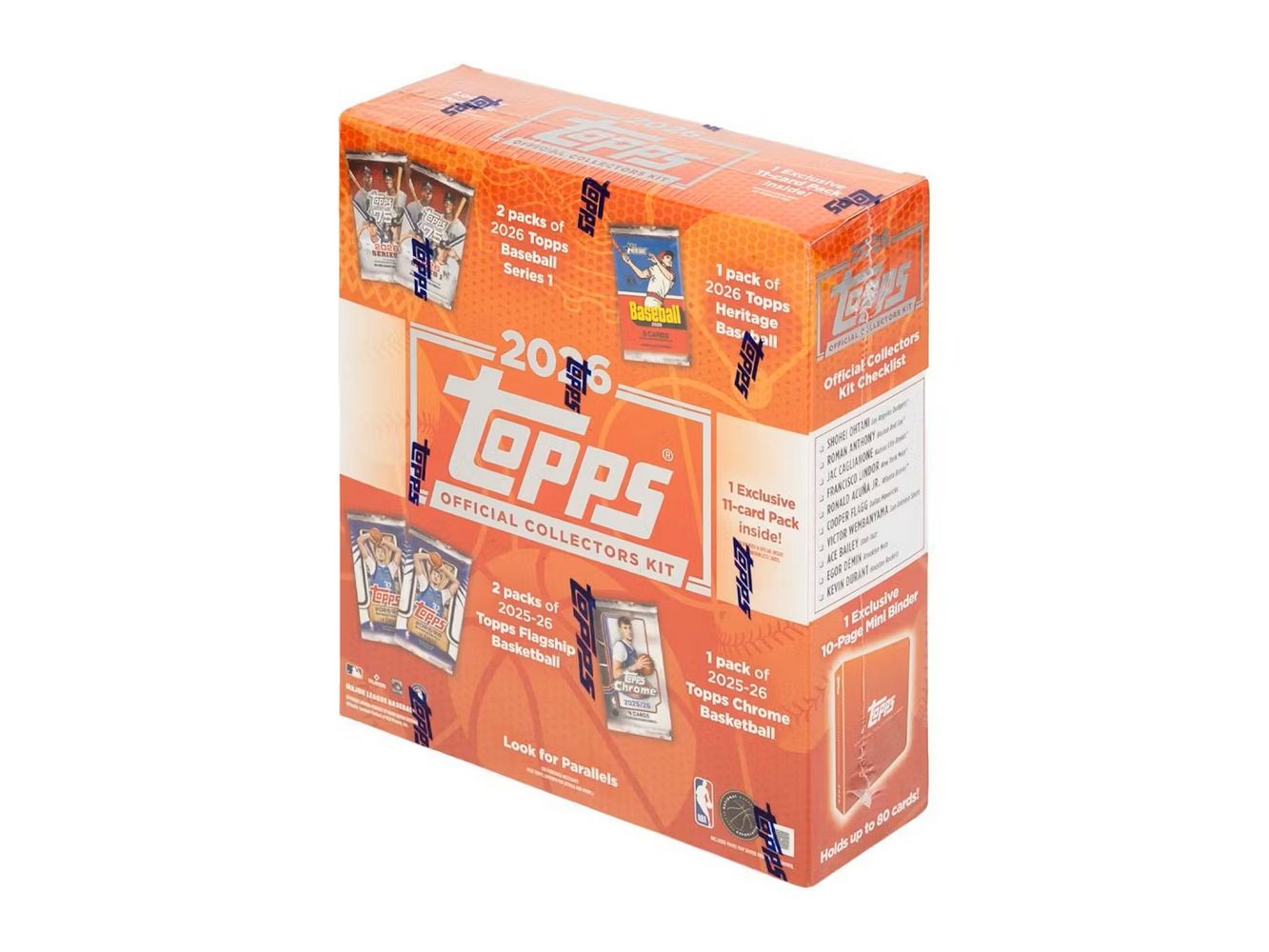 2026 Topps MLB x NBA Collector Kit