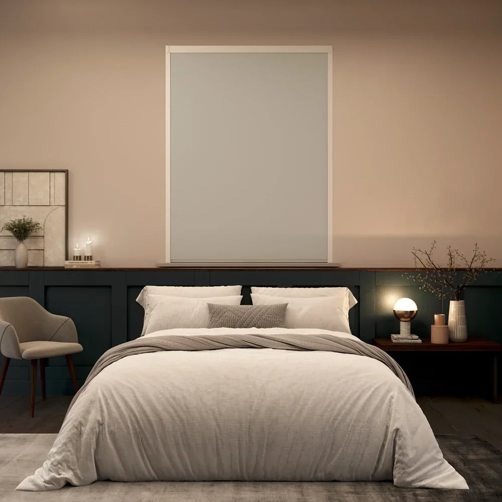 BlocOut Blackout Blind in PVC Grey