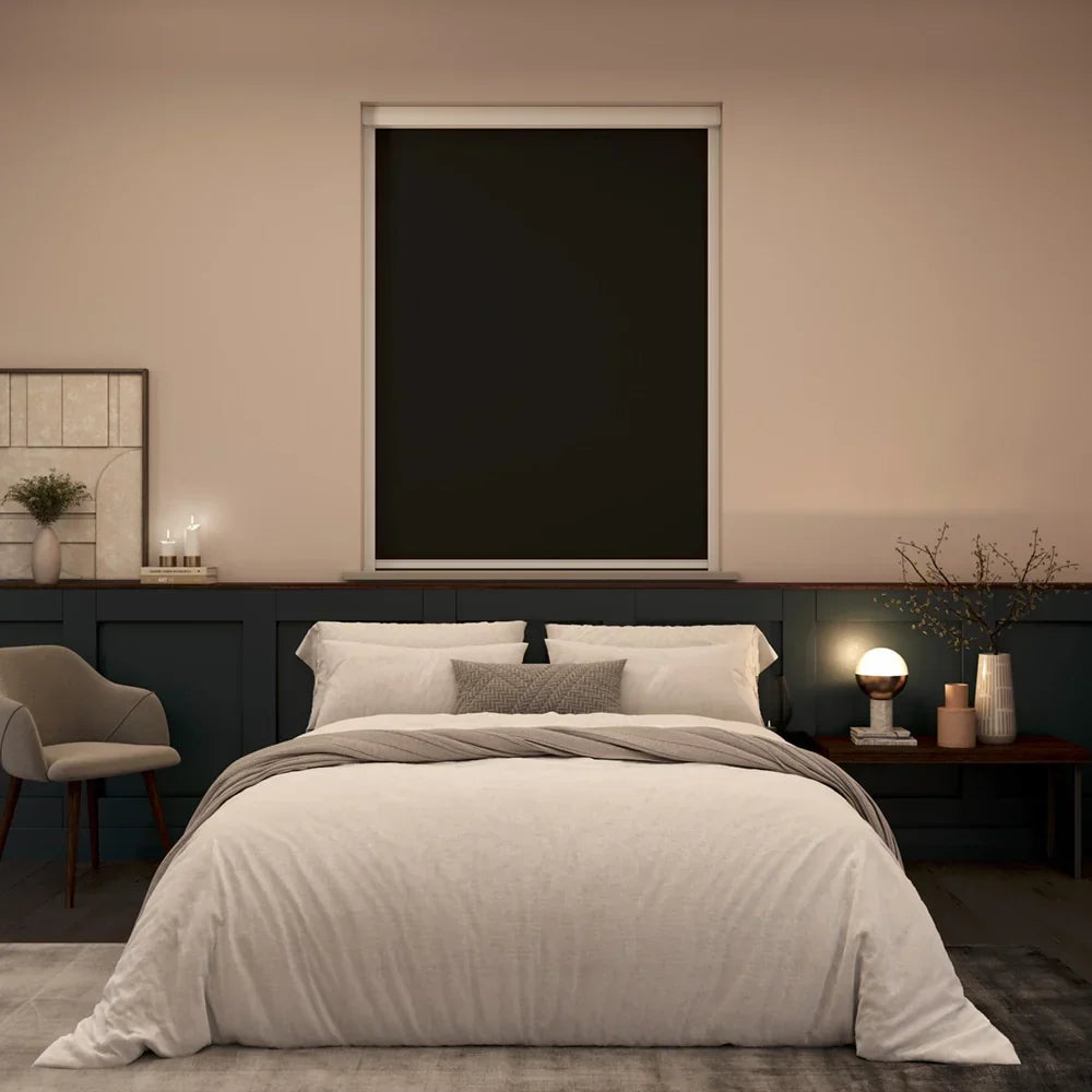 BlocOut Blackout Blind in PVC Black