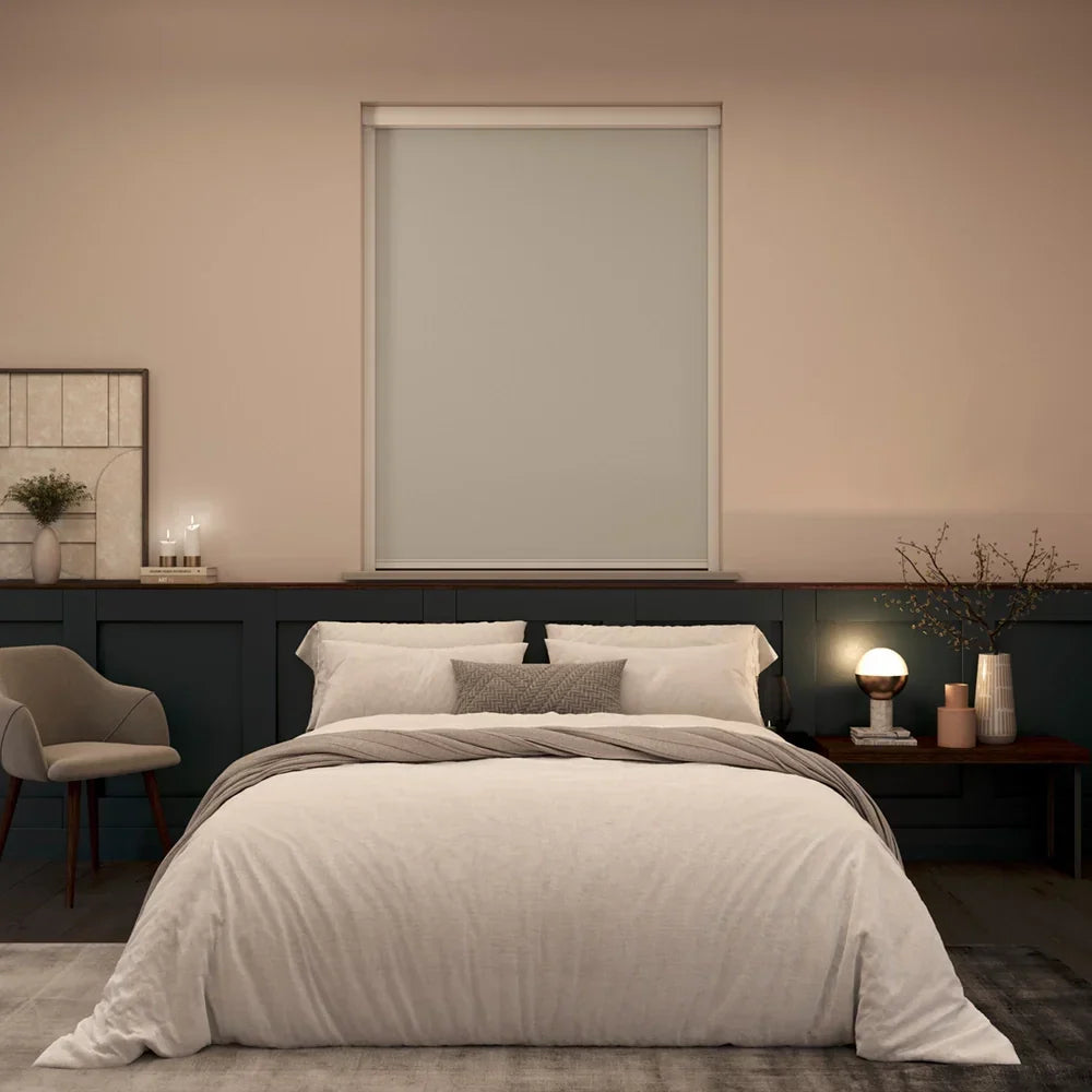 BlocOut Blackout Blind in PVC Grey