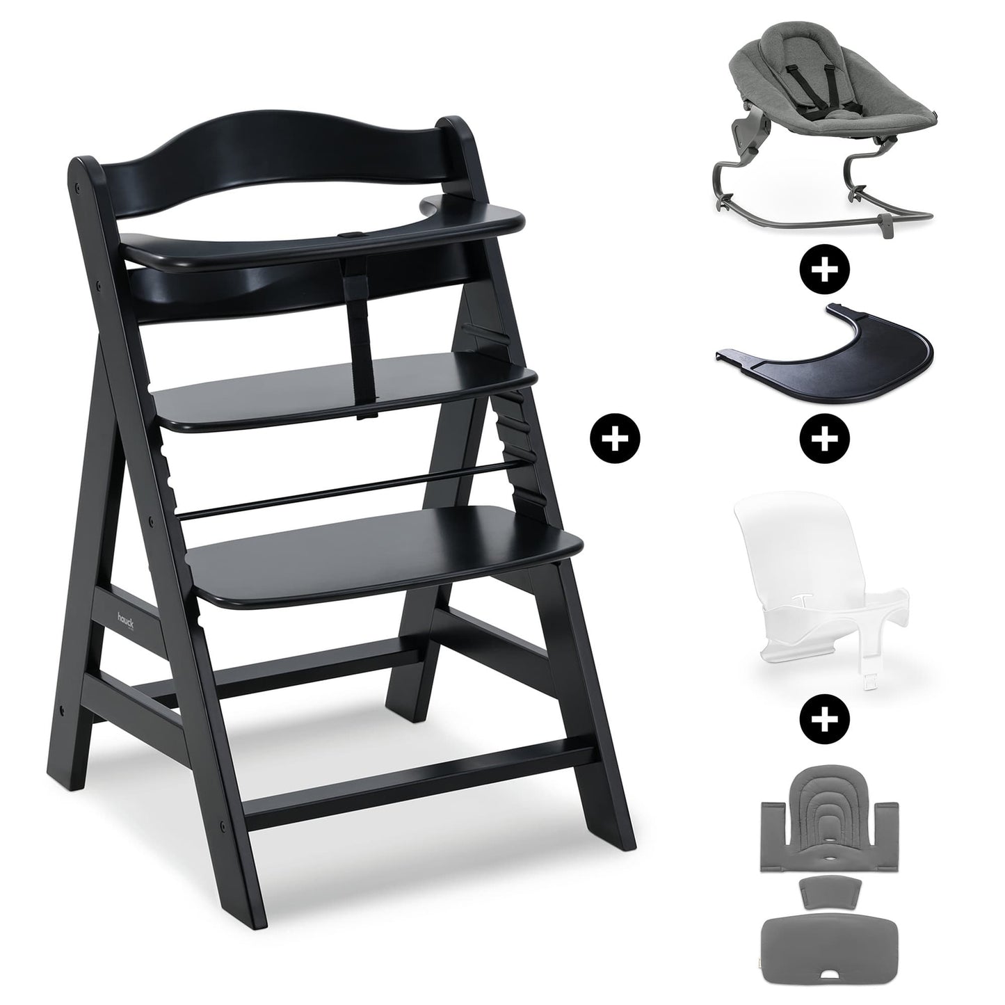 Hauck Alpha+ Premium Bundle - Black