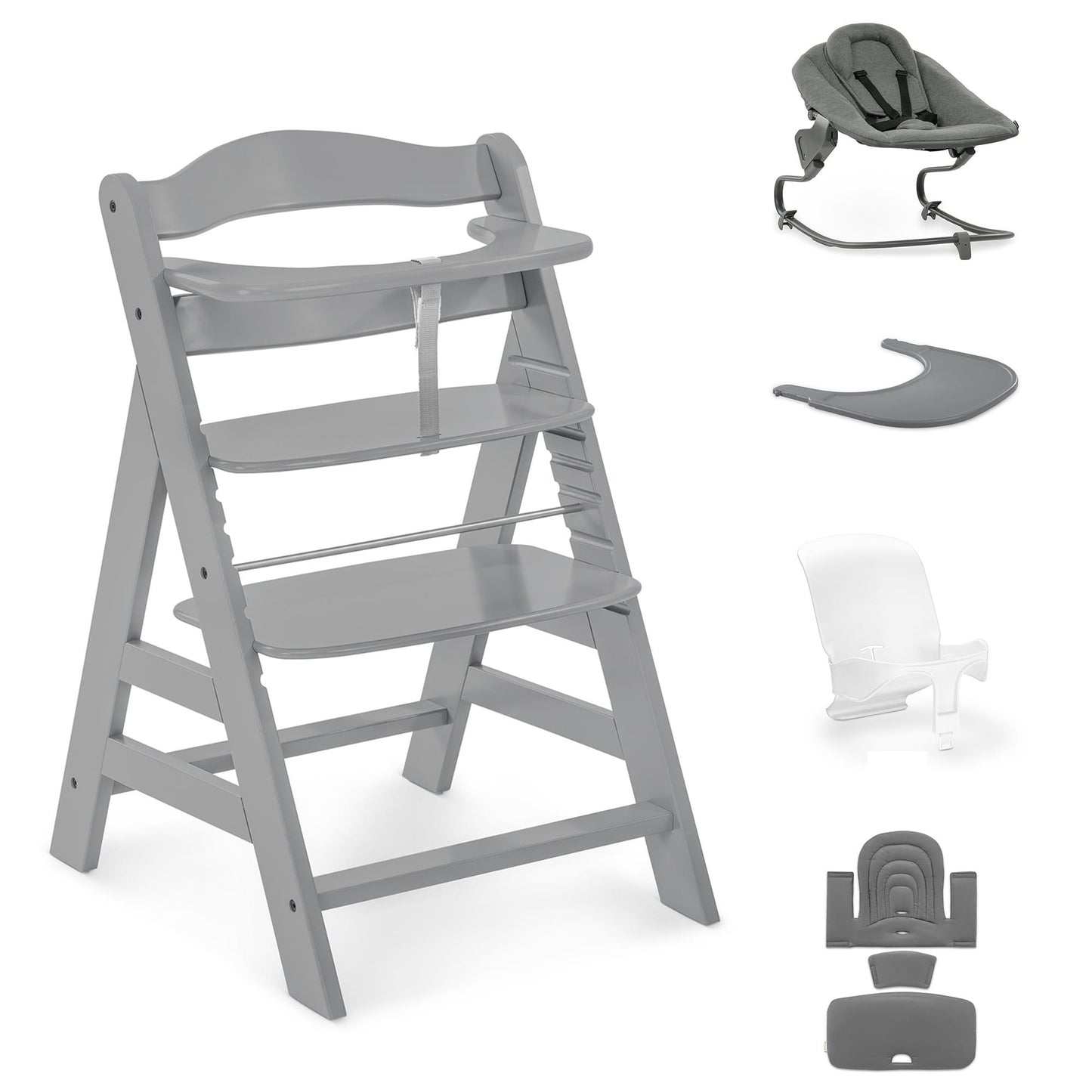 Hauck Alpha+ Premium Bundle - Grey