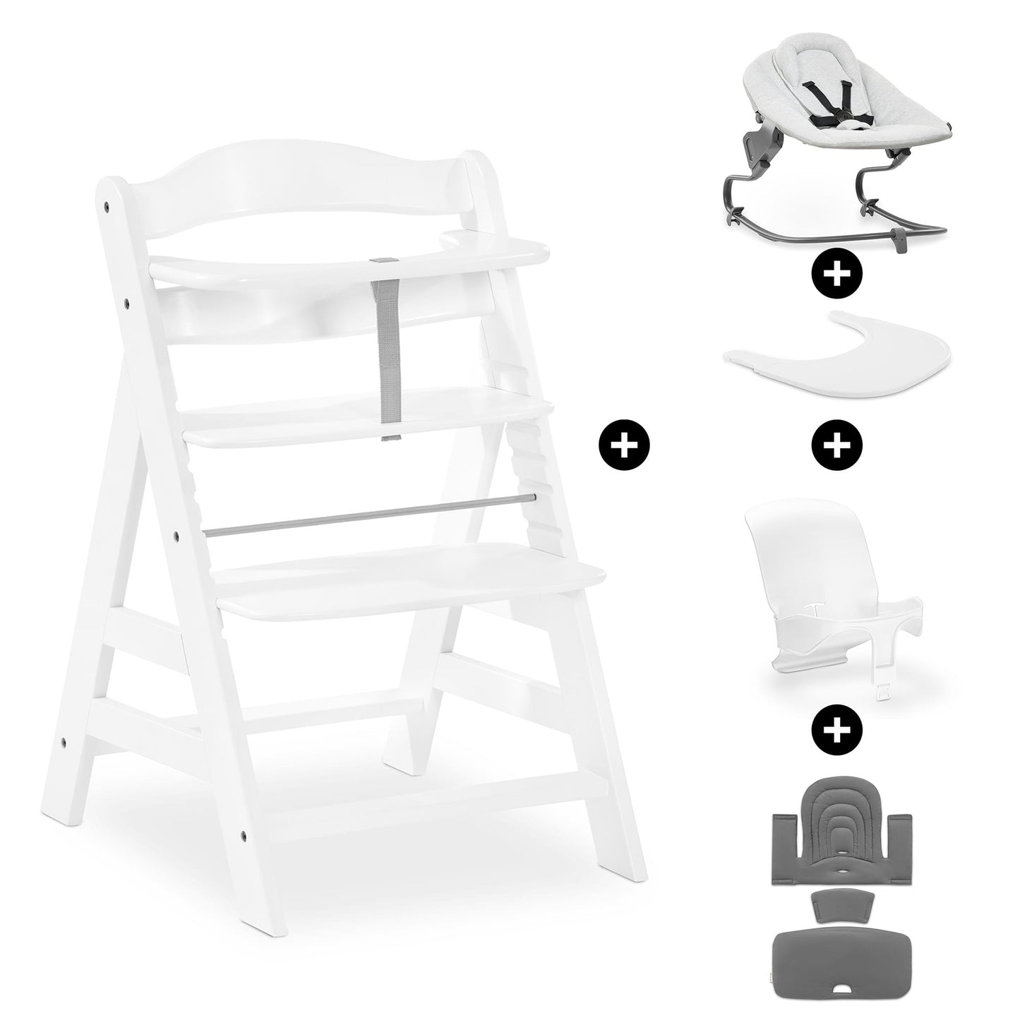 Hauck Alpha+ Premium Bundle - White