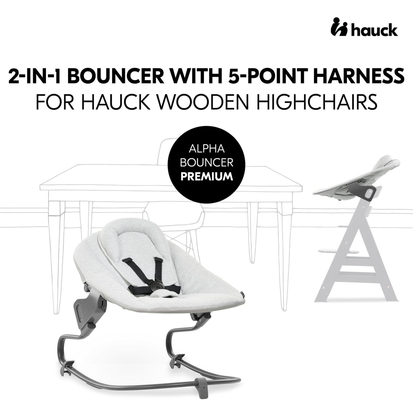 Hauck Alpha+ Premium Bundle - White