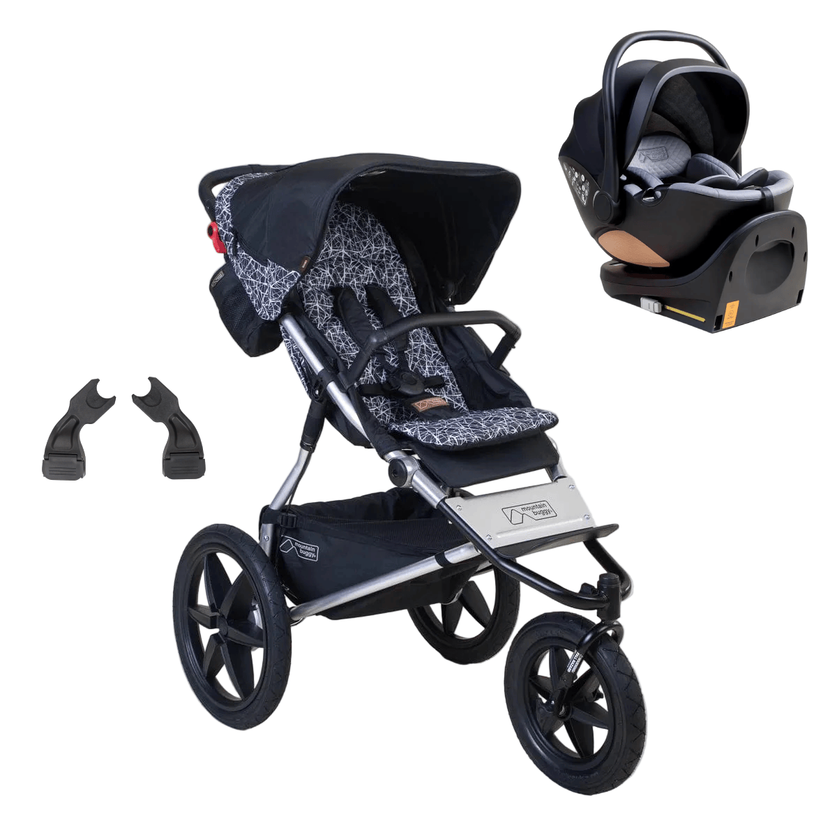 Mountain Buggy Terrain Car Seat Bundle - Graphite