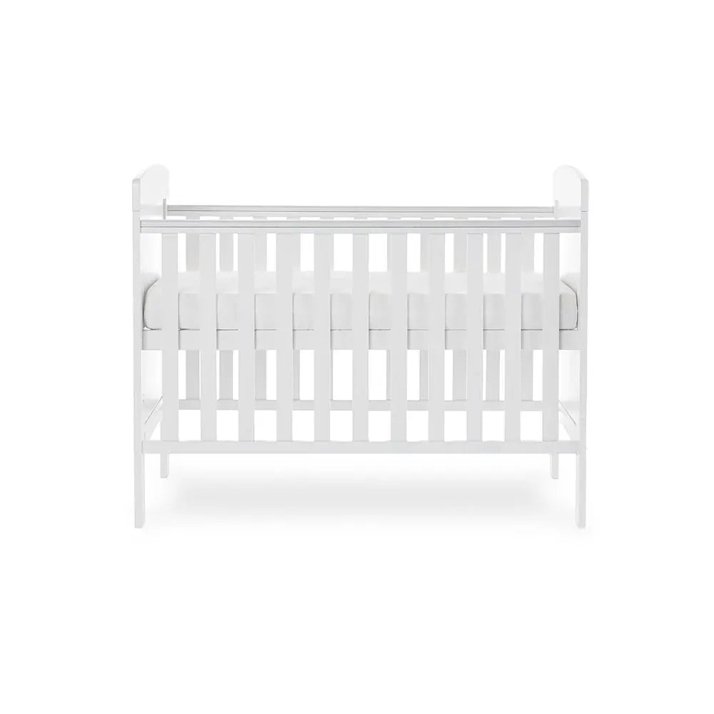 Obaby Grace Mini Cot Bed - White