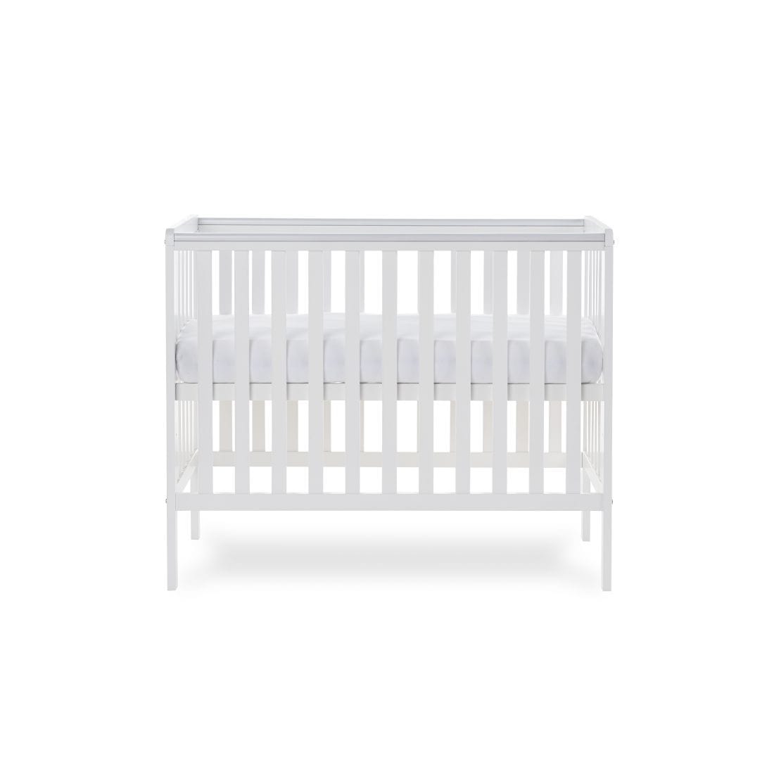 Obaby Bantam Space Saver Cot - White