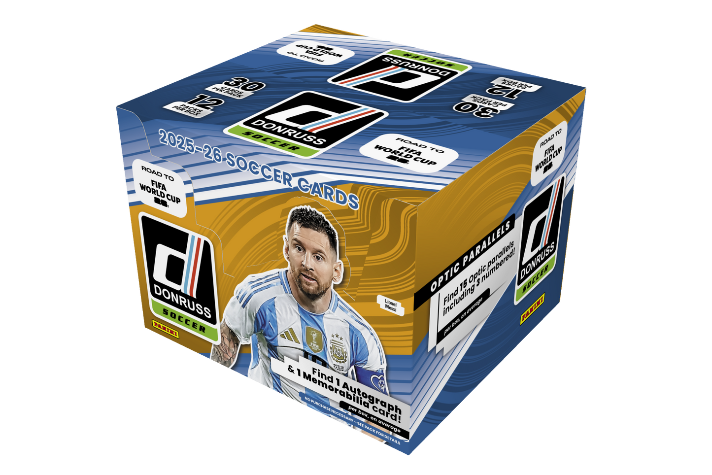 2025-26 Panini Donruss Road To FIFA World Cup 2026 Hobby Box