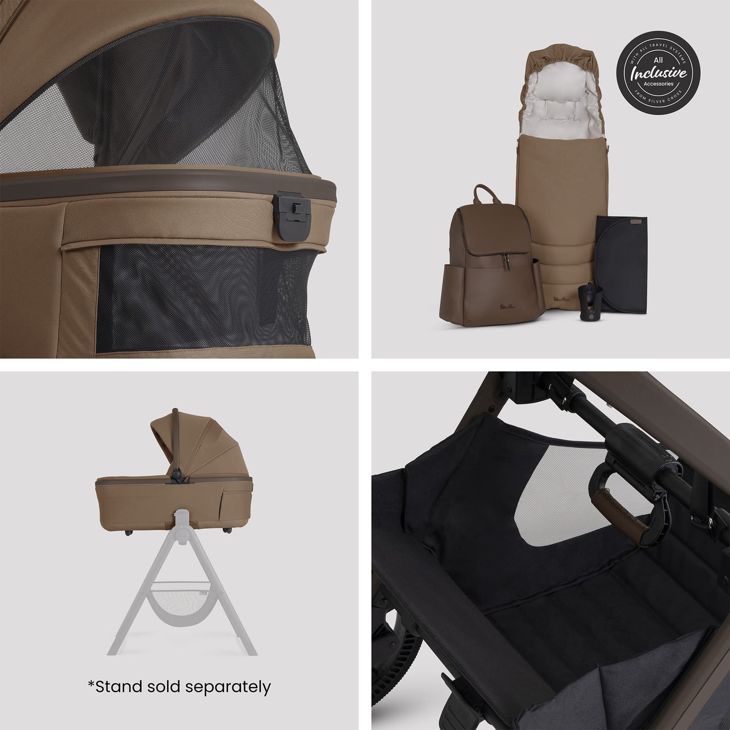 Silver Cross Cove 2 Accessory Bundle - Maple