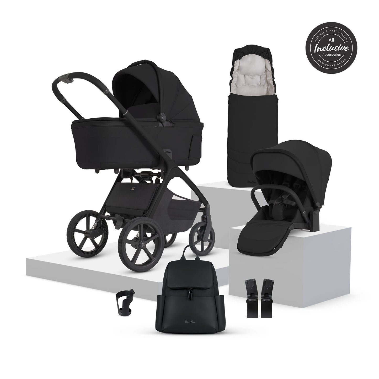 Silver Cross Cove 2 Accessory Bundle - Onyx